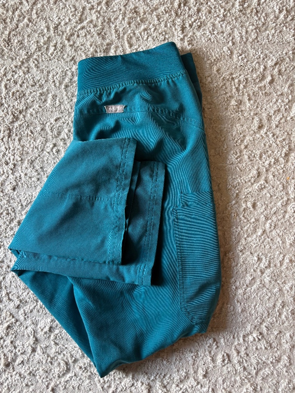 Figs pacific blue kade cargo scrub pants